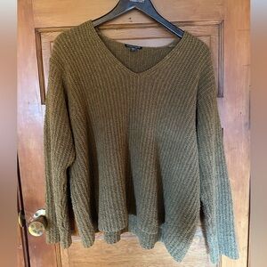 Eileen Fisher cotton/cashmere sweater